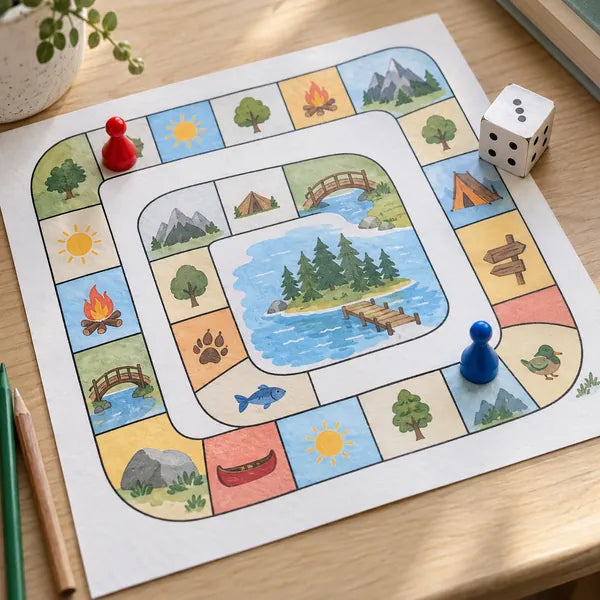 Schede, carte e giochi di inglese stampati