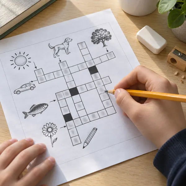 Schede, carte e giochi di inglese stampati