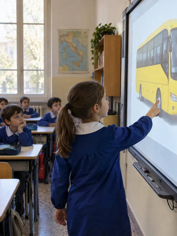 Una classe che gioca e parla in inglese