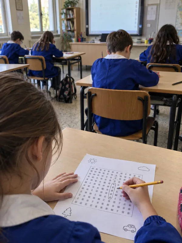 Una classe che gioca e parla in inglese