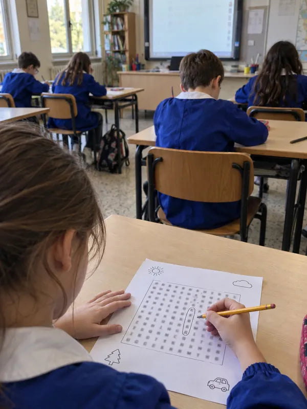 Una classe che gioca e parla in inglese