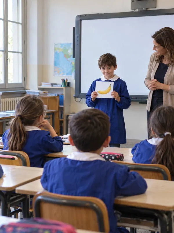 Una classe che gioca e parla in inglese