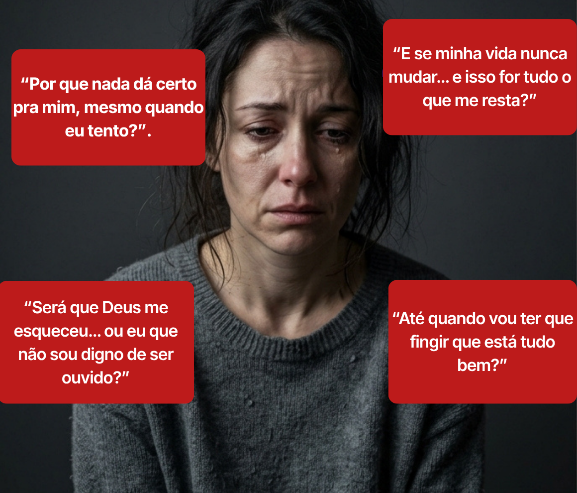Eu sei - você não aguenta mais sorrir por fora enquanto seu coração está quebrado por dentro