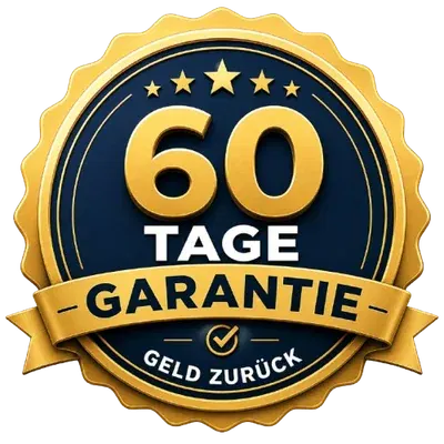 60 Tage Geld-zurück-Garantie
