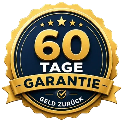 60 Tage Geld-zurück-Garantie