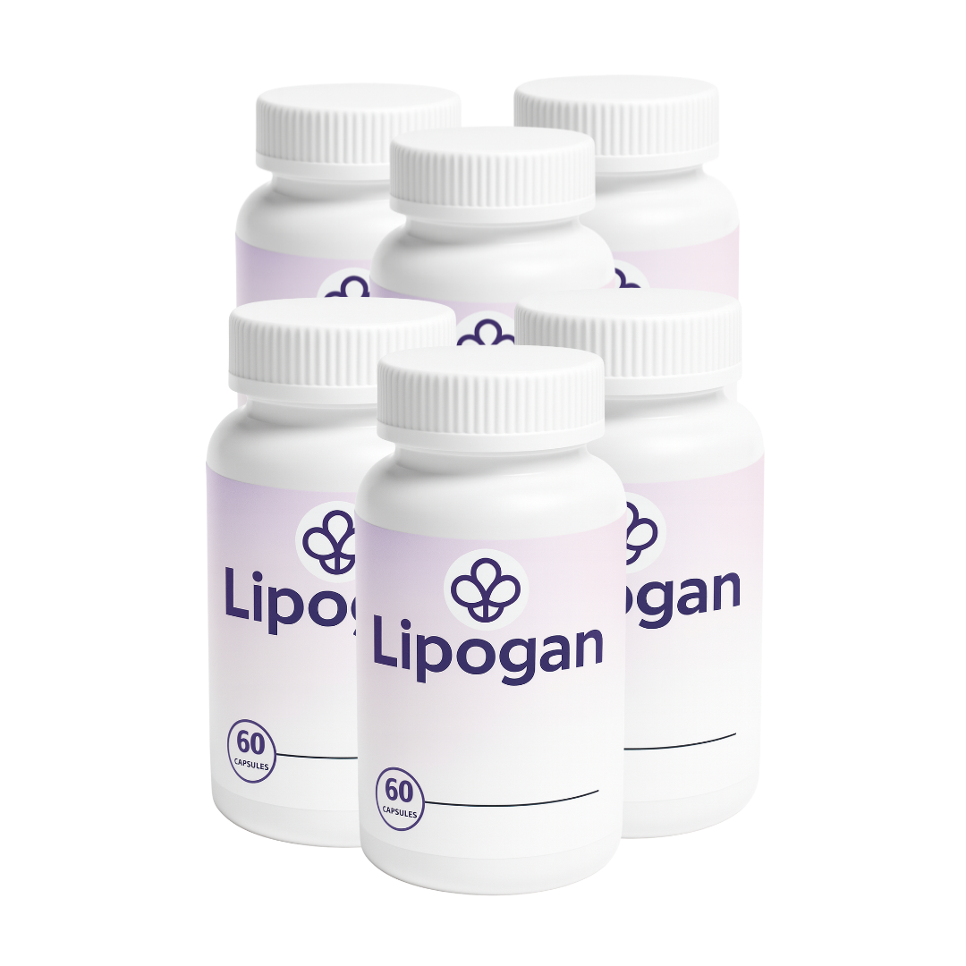 Kit 6 Frascos Lipogan