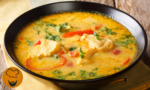 Moqueca de Peixe com Leite de Coco