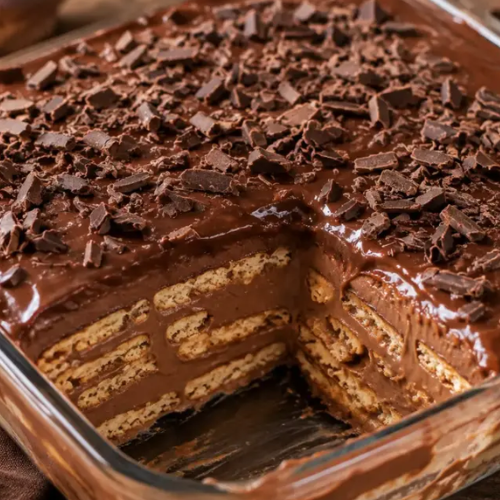 Pavê de Chocolate Simples
