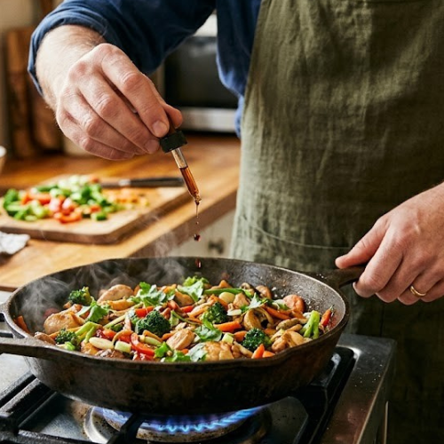 gota mágica que os chefs usam