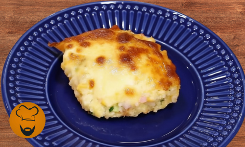 Arroz de Forno Cremoso rápido e fácil