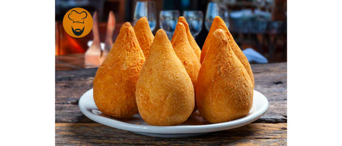 Coxinha de Frango Caseira