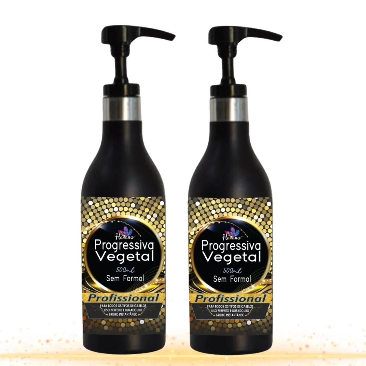 Kit 2 Potes Progressiva Vegetal