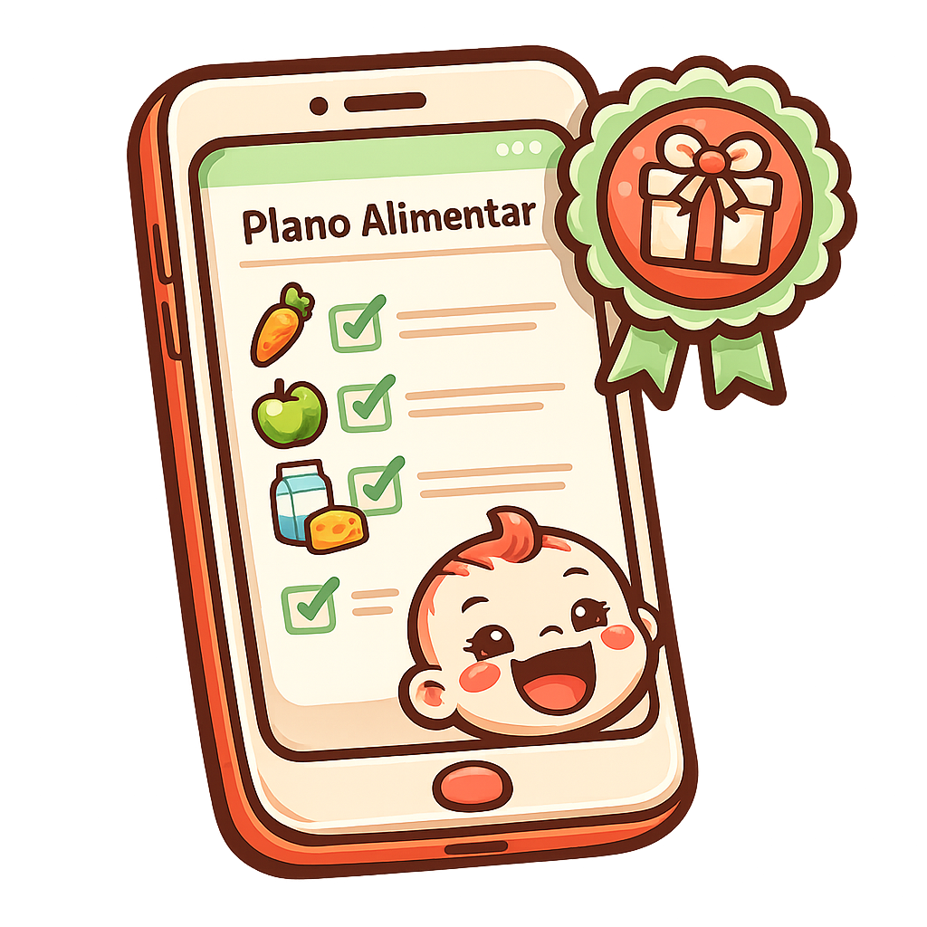 Plano alimentar personalizado no celular
