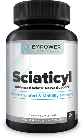 Sciaticyl sciatic nerve support supplement bottle