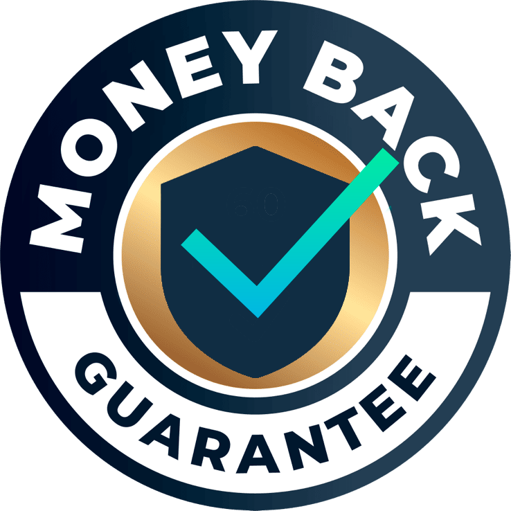 100% money-back guarantee