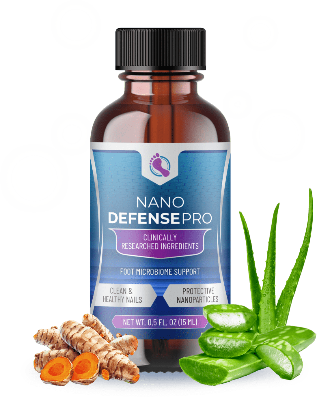 NanoDefense Pro official bottle - only available through the authorized link