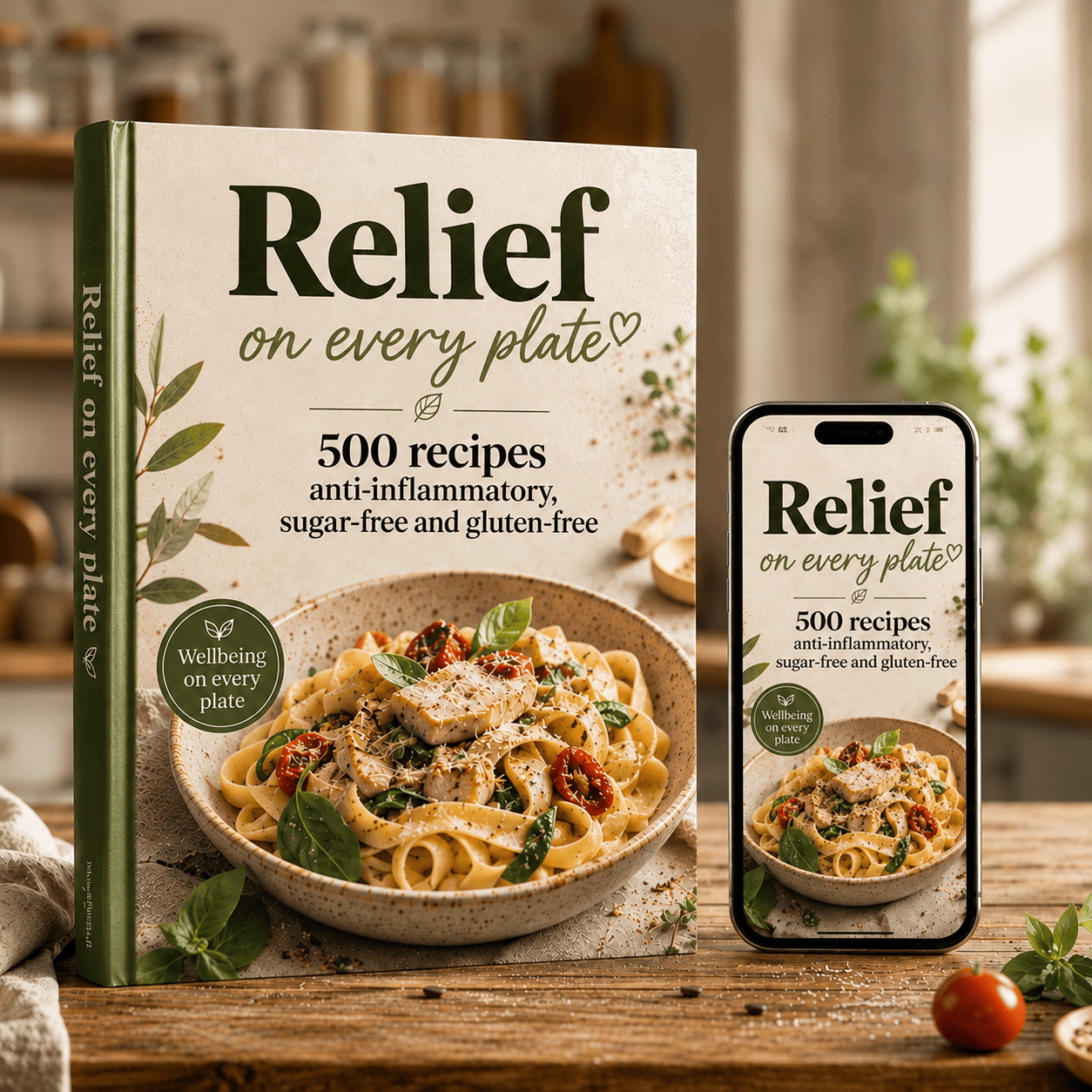 Relief on Every Plate recipe book