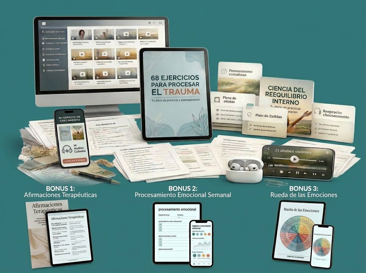 Mockup do kit completo com todos os entregáveis da oferta — substituir pela arte final