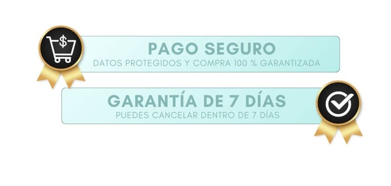 Formas de pago aceptadas
