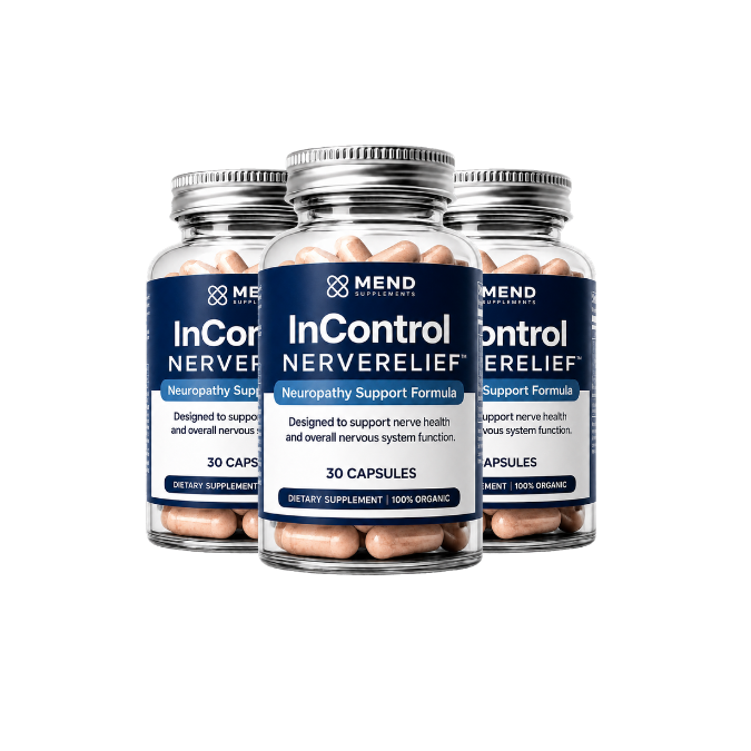 InControl NerveRelief 3 bottle kit - 90 day supply