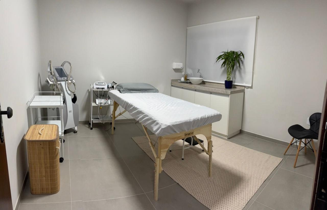 Sala de atendimento da clínica