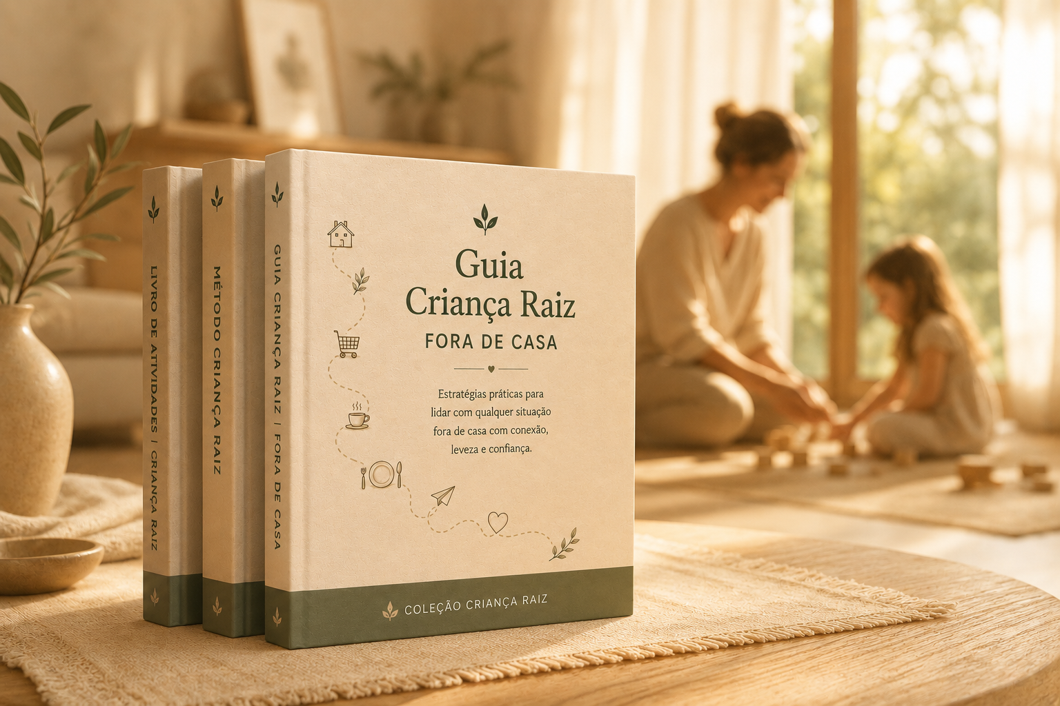 Coleção Criança Raiz — três livros