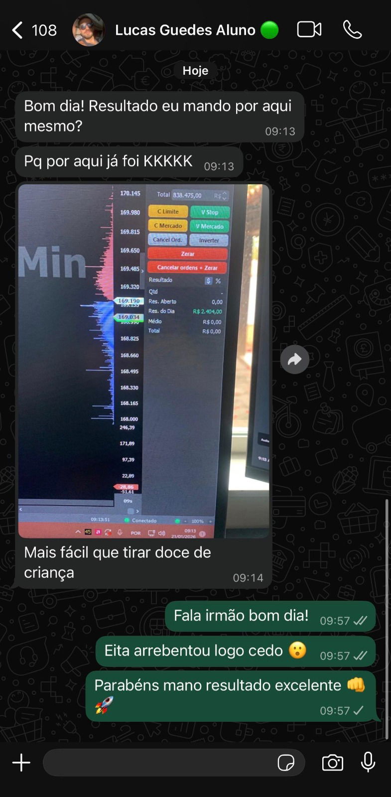 Feedback aluno 4