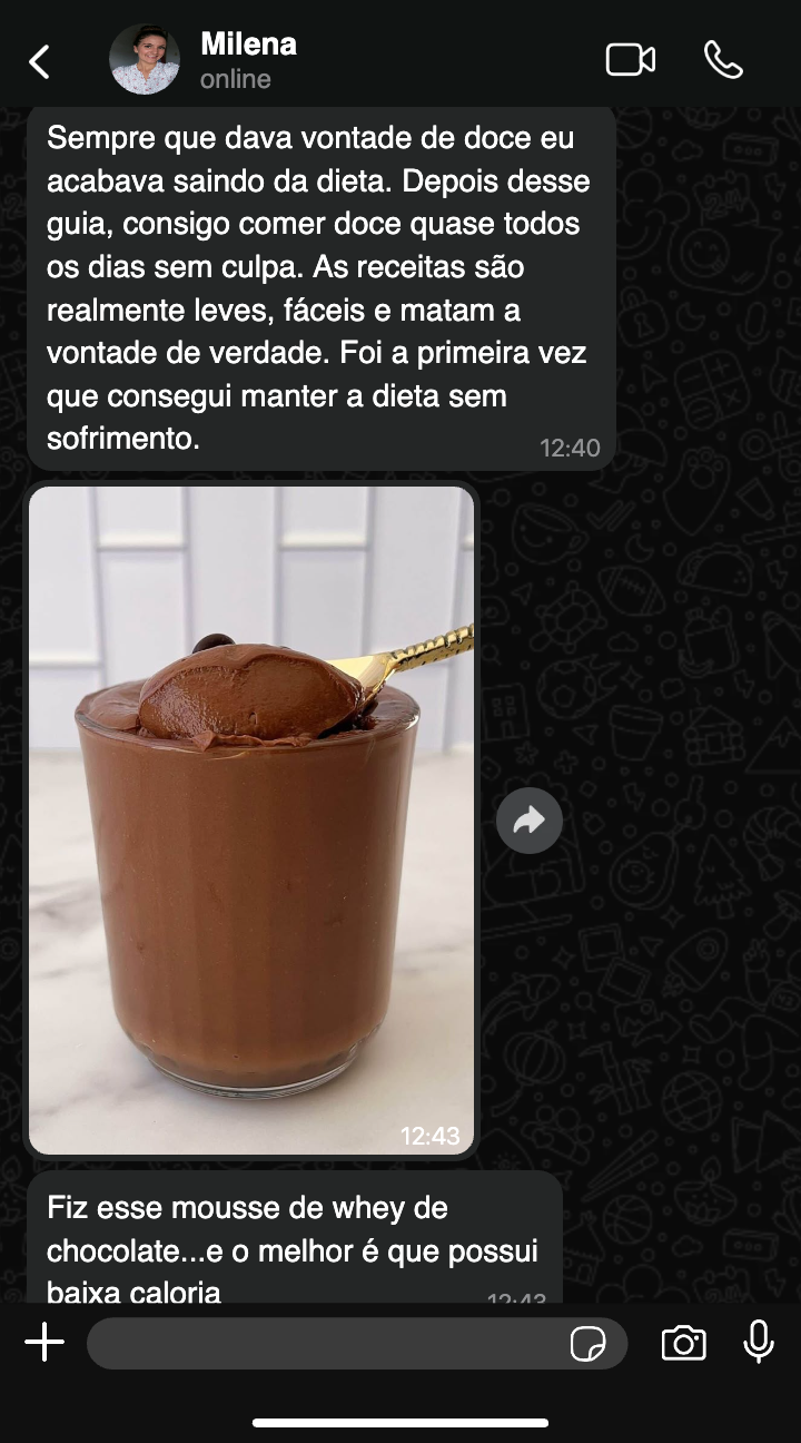 Depoimento de Milena