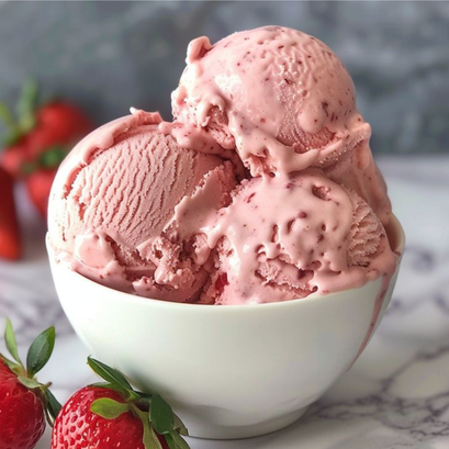 Sorvete Proteico Cremoso