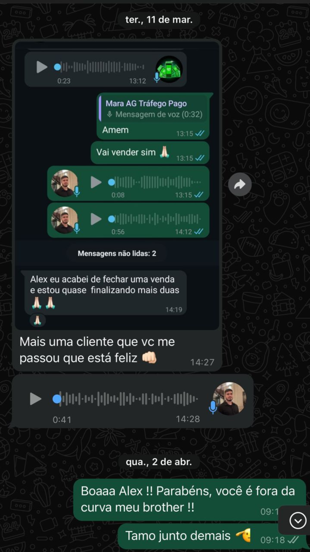 Contrato aluno