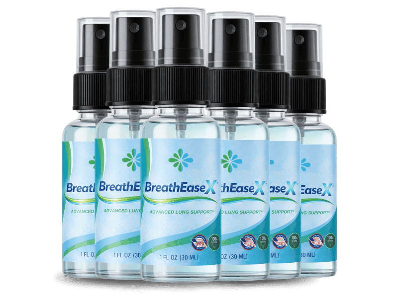 BreathEaseX — 6 bottle pack