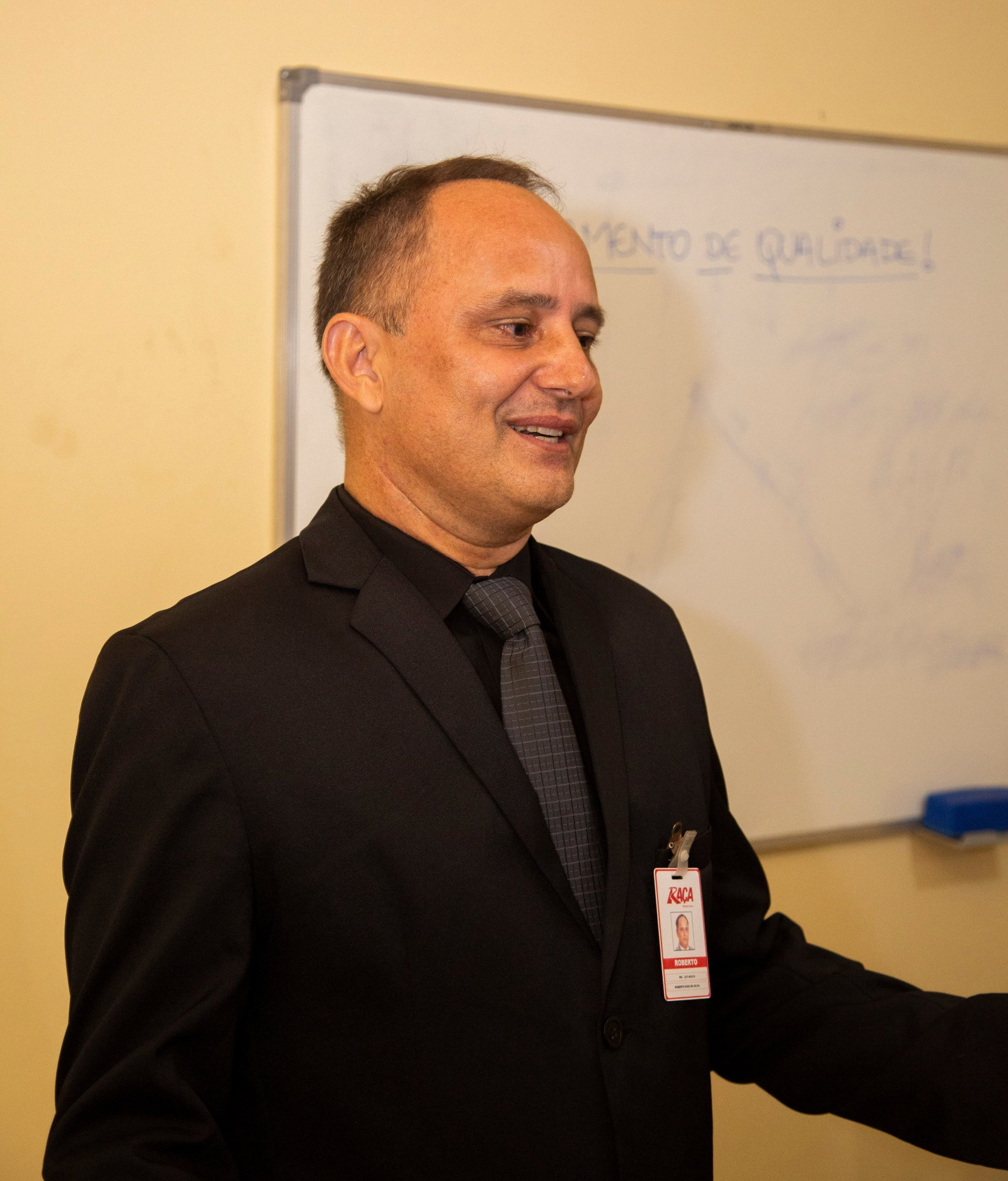 Fundador da RD Consulty em apresentação profissional