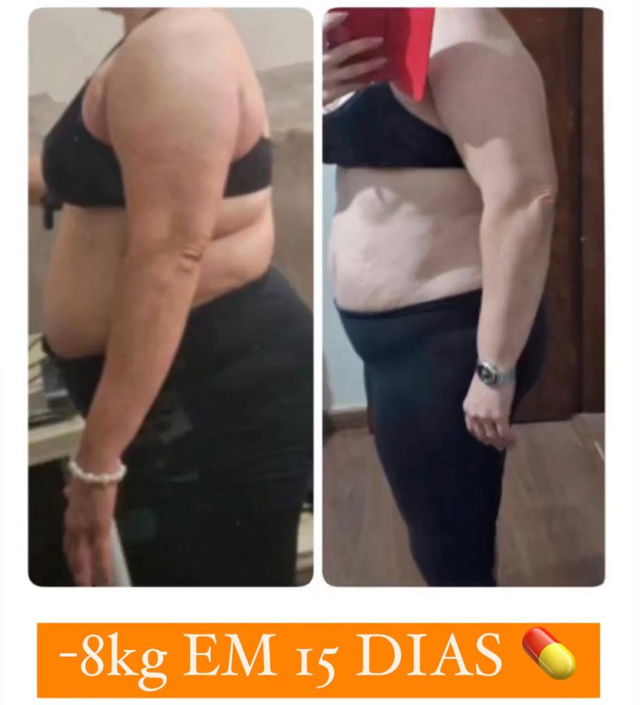 Cliente eliminou 8kg em 15 dias com o Efeito 36