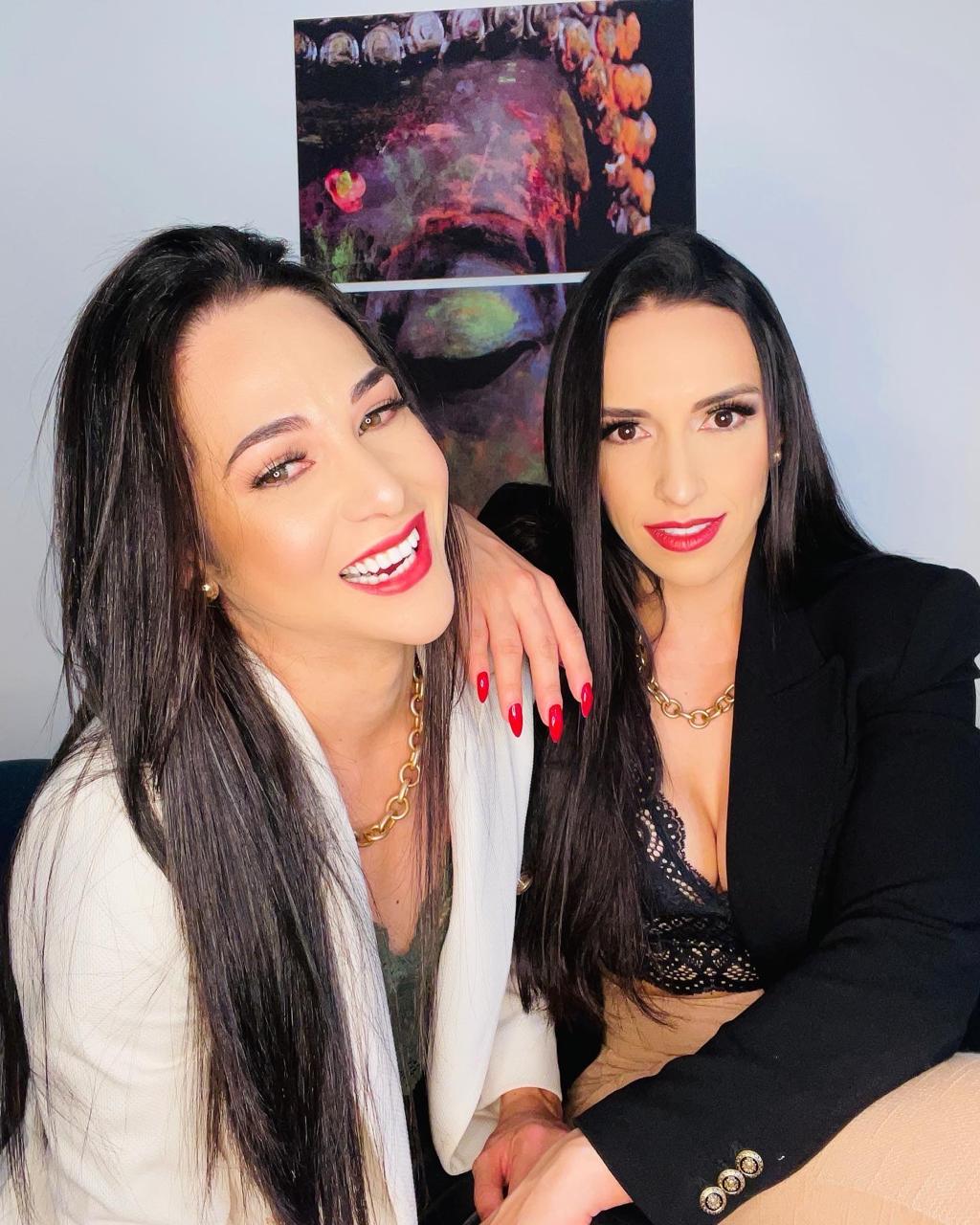 Amanda e Lis — fundadoras da DueNutri