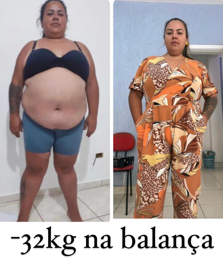 Cliente eliminou 32kg com o Efeito 36