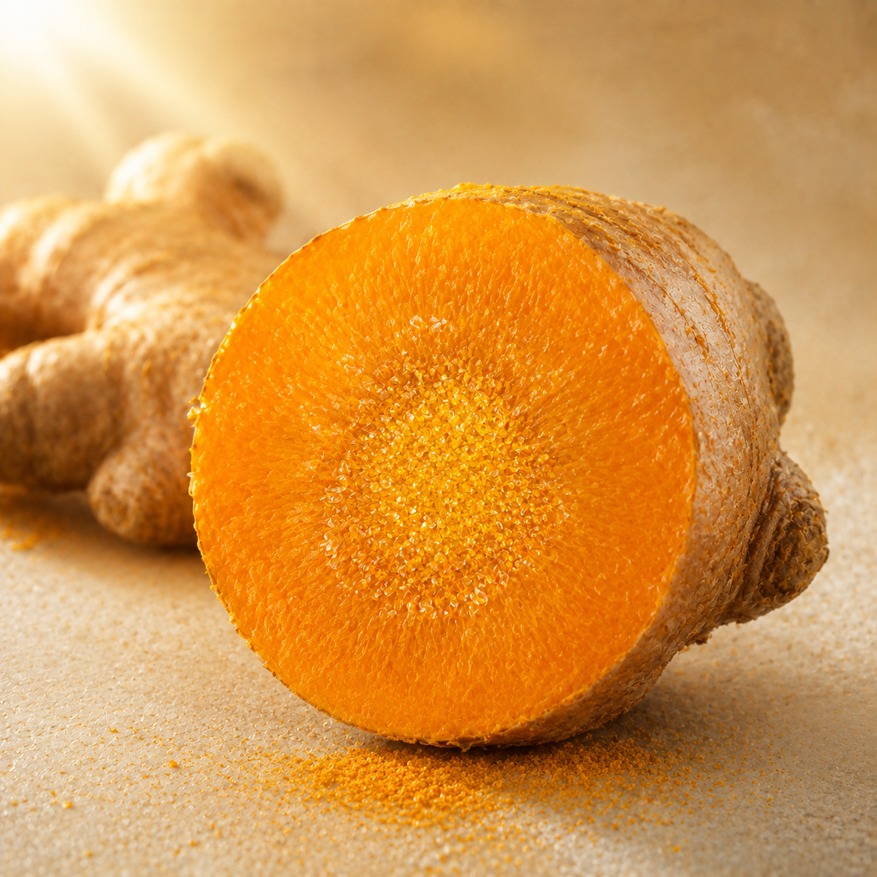 Curcumina, princípio ativo da cúrcuma com ação anti-inflamatória metabólica