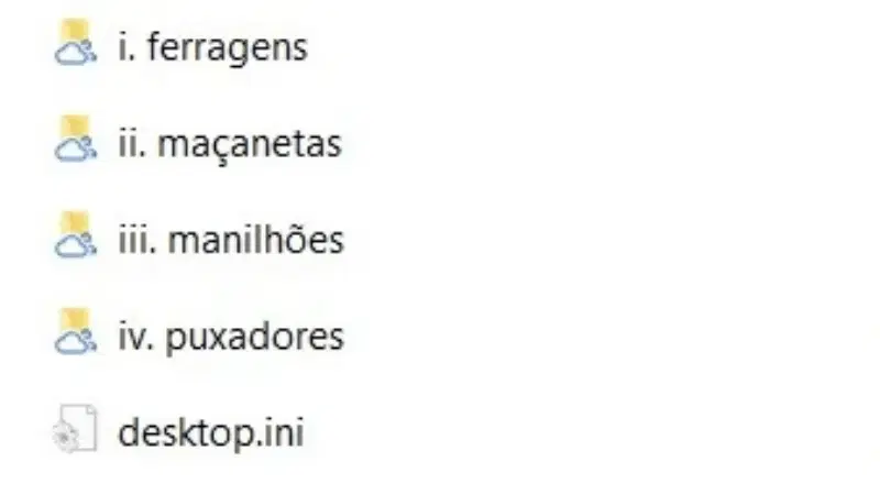 Arquivos no Drive