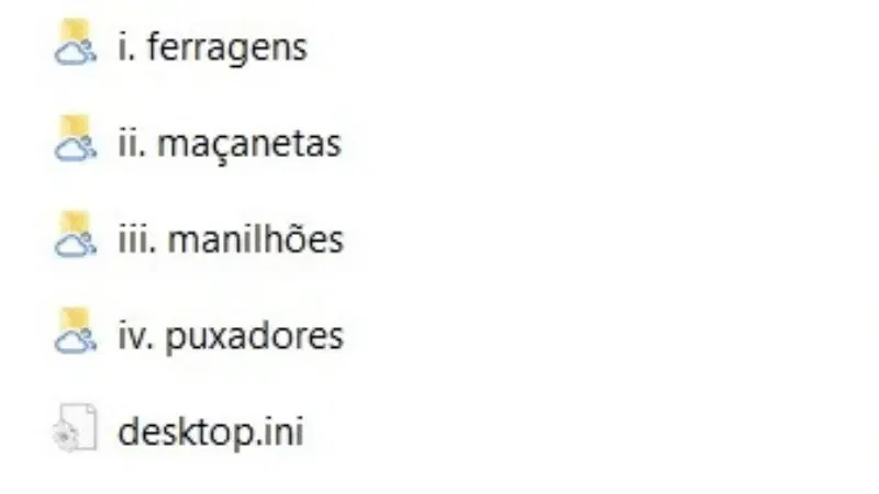 Arquivos no Drive