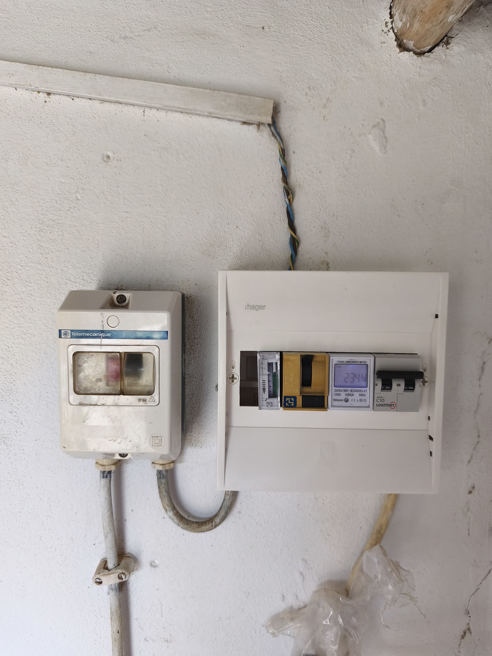 Quadro elétrico finalizado e entregue - Pacheco's Serviços Algarve