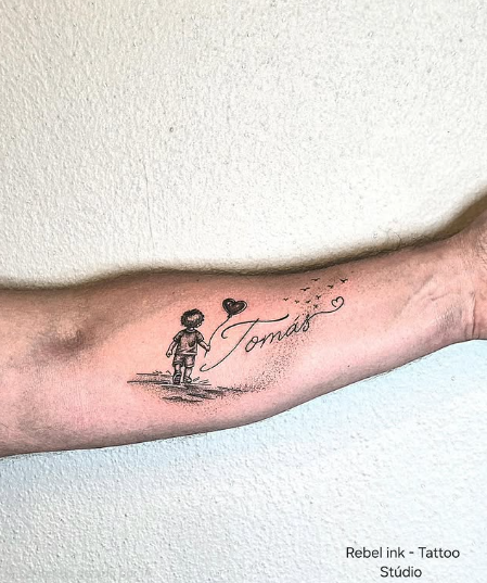 Modelo de página para estúdio de tatuagem