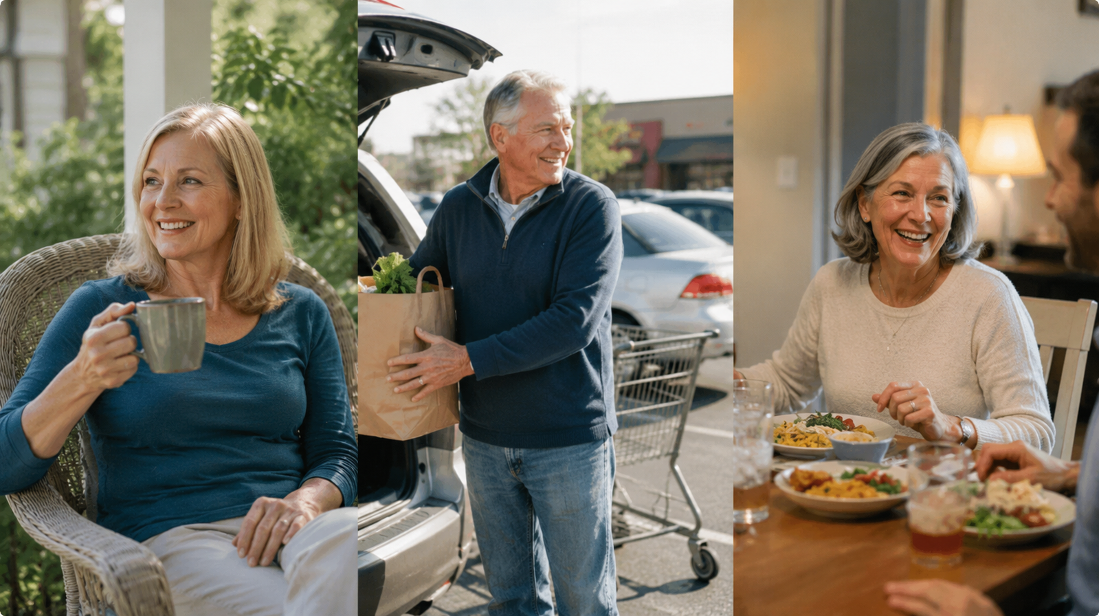 Three testimonials featuring MemoFlow users