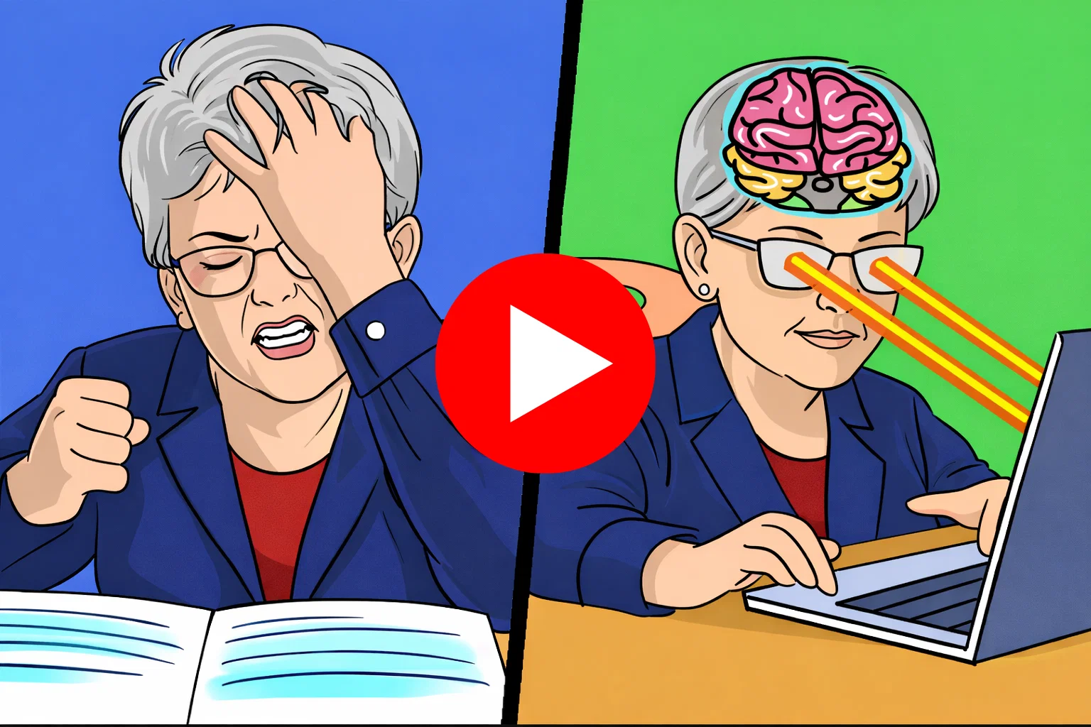 Memory improvement illustration