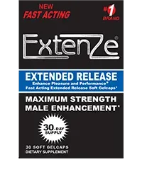 ExtenZe 1-box 30-day supply box of daily male enhancement gelcaps