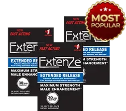 ExtenZe 3-box 90-day bundle — most popular male enhancement package