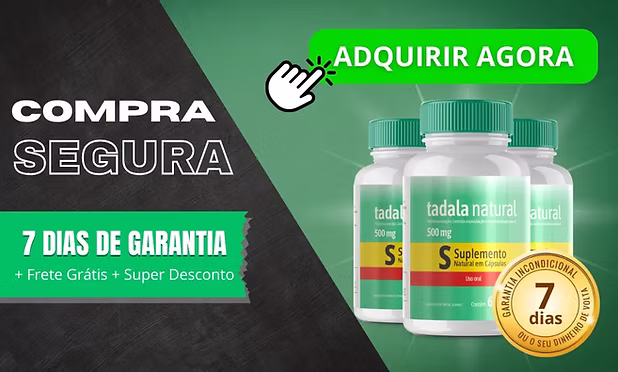 Acessar o site oficial do Tadala Natural