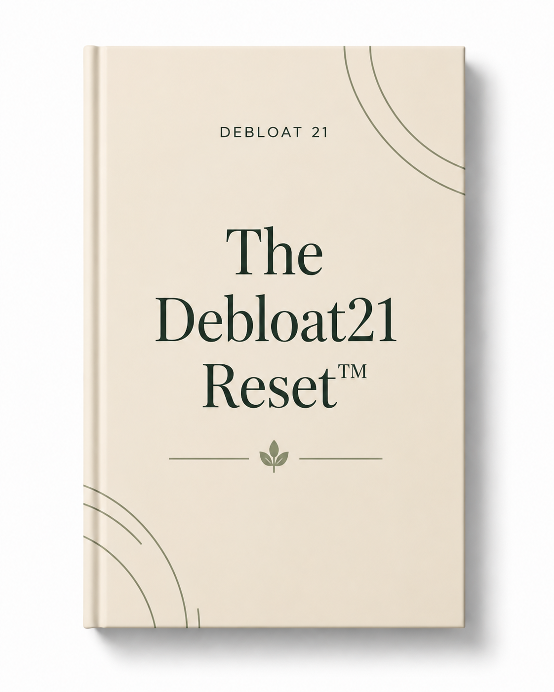 24-Hour Debloat Reset Guide ebook mockup