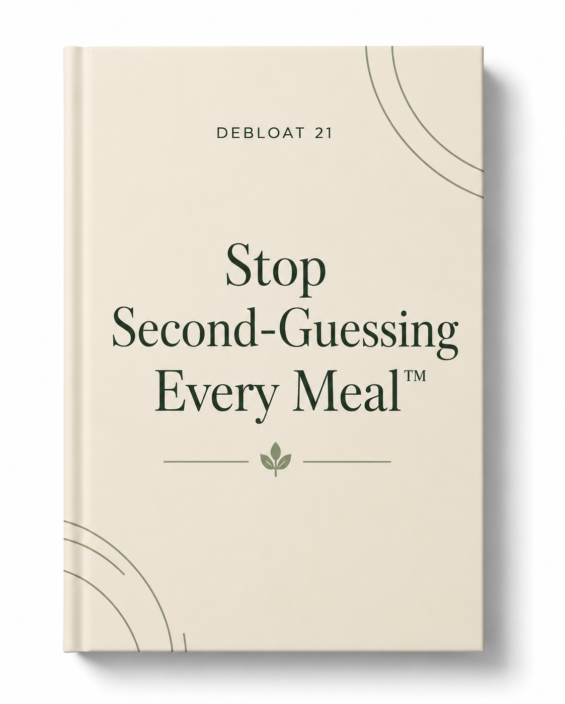 Eat Without Guilt Or Bloating ebook mockup