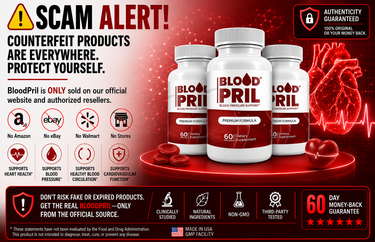 Checking whether BloodPril is legitimate before buying