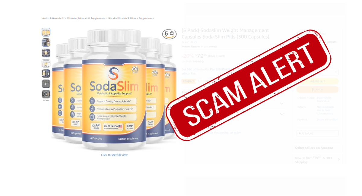 SodaSlim Scam Alert