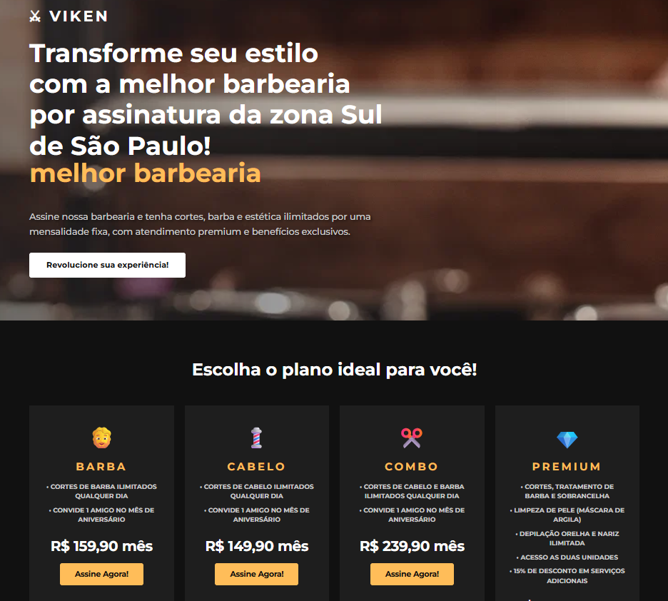Landing Page